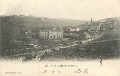 CPA FRANCE 69 "Ville sur Jarnioux"