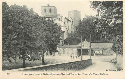 CPA FRANCE 69 "St Cyr au Mont d'Or, Les Tours du vieux château"