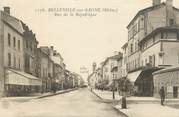 69 RhÔne CPA FRANCE 69 "Belleville sur Saône, Rue de la République"