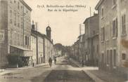 69 RhÔne CPA FRANCE 69 "Belleville sur Saône, Rue de la République"