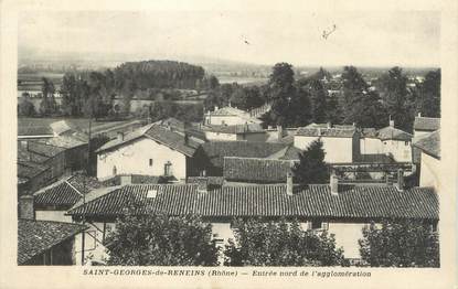 CPA FRANCE 69 "St Georges de Reneins, Entrée nord de l'agglomération"