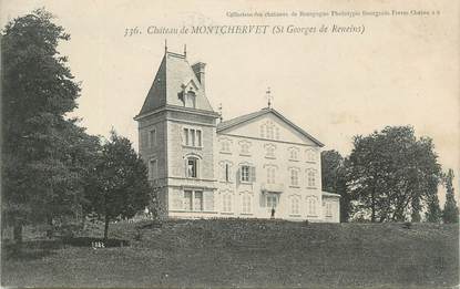 CPA FRANCE 69 "St Georges de Reneins, Château de Montchervet"