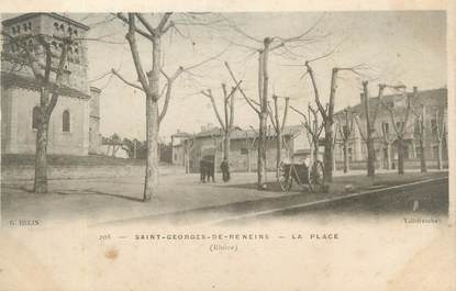 CPA FRANCE 69 "St Georges de Reneins, La place"