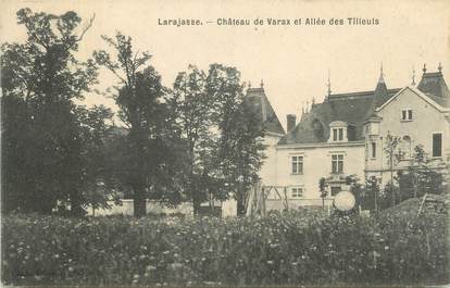 CPA FRANCE 69 "Larajasse, Château de Varax et Allée des Tilleuls"