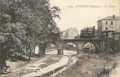 CPA FRANCE 69 "Oullins, Le Pont"