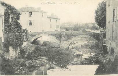 CPA FRANCE 69 "Brignais, Le vieux pont" / CACHET AMBULANT