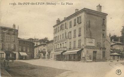 CPA FRANCE 69 "Ste Foy les Lyon, La Place"