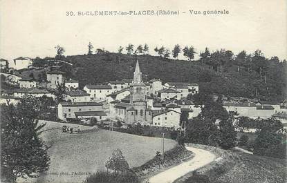 CPA FRANCE 69 "St Clément les Places, Vue générale"