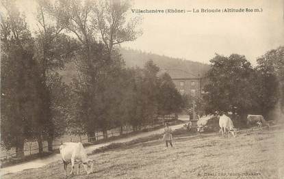 CPA FRANCE 69 " Villechenève, La Brioude"