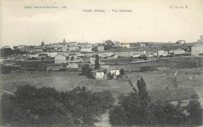 CPA FRANCE 69 " Vaux, Vue générale"