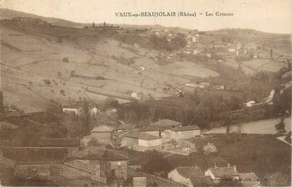 CPA FRANCE 69 " Vaux en Beaujolais, Les Coteaux"
