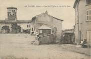 69 RhÔne CPA FRANCE 69 " Ternay, Place de l'Eglise et Rue de la Gare"