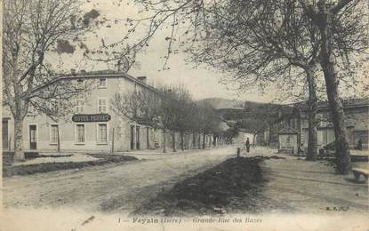 CPA FRANCE 69 " Feyzin, Grande Rue des Razes"