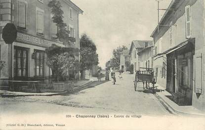 CPA FRANCE 69 " Chaponnay, Entrée du village"