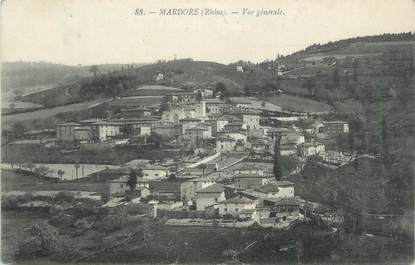 CPA FRANCE 69 " Mardore, Vue générale"