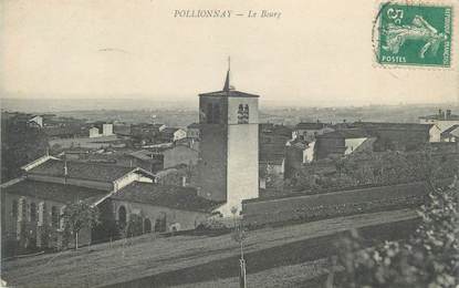 CPA FRANCE 69 " Pollionay, Le Bourg"