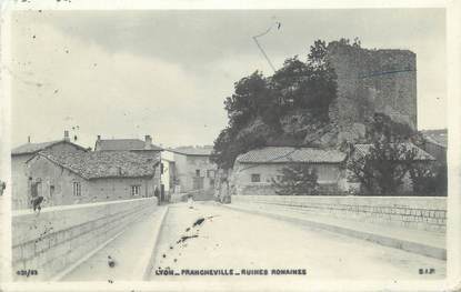 CPA FRANCE 69 " Francheville les ruines romaines"