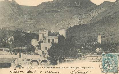 CPA FRANCE 06 "Breil, le Colombier"