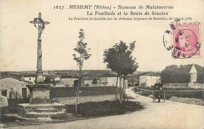 CPA FRANCE 69 " Messimy, Hameau de la Malataverne"