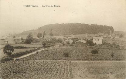 CPA FRANCE 69 " Montmelas , La cîme du bourg"