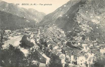 CPA FRANCE 06 "Breil, vue générale"