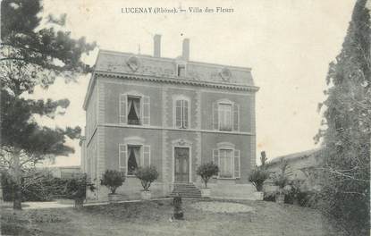 CPA FRANCE 69 "Lucenay, Villa des Fleurs"