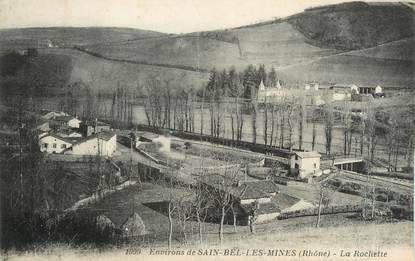 CPA FRANCE 69 " Environs de St Bel Les Mines, La Rochette"