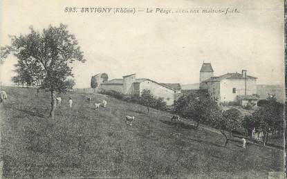 CPA FRANCE 69 " Savigny, Le péage ancienne maison forte"