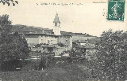 CPA FRANCE 69 " Les Ardillats, Eglise et Presbytère"