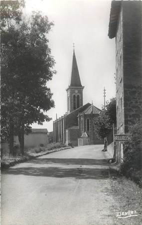 CPSM FRANCE 69 "Brullioles, L'église route de Bessenay"