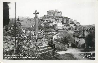 CARTE PHOTO FRANCE 69 "St Bel, Vue générale"