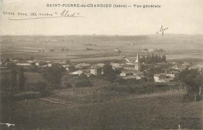 / CPA FRANCE 38 "Saint Pierre de Chandieu, vue générale"