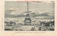 CPA FRANCE 75 "Paris, Exposition universelle 1900, Vue prise du Trocadéro" / PUBLICITE BELLE JARDINIERE