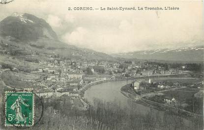 / CPA FRANCE 38 "Corenc, le Saint Eynard, la Tronche, l'Isère"