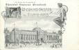 CPA FRANCE 75 "Paris, Exposition universelle 1900, Le Grand Palais des Beaux Arts" / PUBLICITE CHOCOLAT GRONDARD