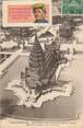 13 Bouch Du Rhone CPA FRANCE 13 " Marseille, Exposition Coloniale 1922, Temple d'Angkor, Vat et le lac " / VIGNETTE