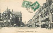 02 Aisne CPA FRANCE 02 "Soissons, la place centrale"