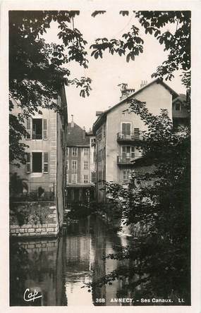 / CPSM FRANCE 74 "Annecy, ses canaux"