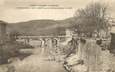 / CPA FRANCE 26 "Saint Vallier sur Rhone, l'embouchure de la Galaure après les inondations de 1937"