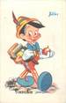 Illustrateur CPA DISNEY " Pinocchio"