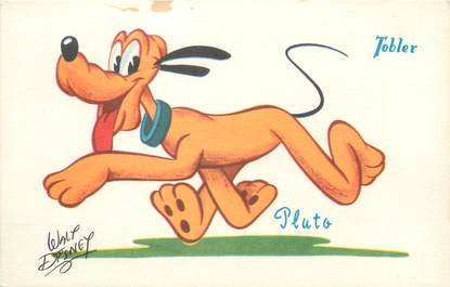 CPA DISNEY " Pluto"