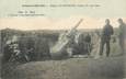 CPA FRANCE 02 "Soissons, canon militaire, la guerre de 1914"