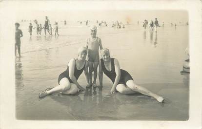 CARTE PHOTO BAIGNEUSES / PLAGE