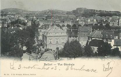 CPA FRANCE 90 " Belfort, Vue générale"