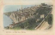 06 Alpe Maritime CPA FRANCE 06 " Menton, La vieille ville"