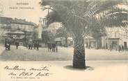 06 Alpe Maritime CPA FRANCE 06 "Antibes, La Place Nationale"