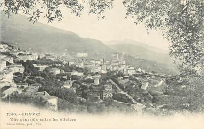 CPA FRANCE 06 "Grasse, Vue générale entre les oliviers"