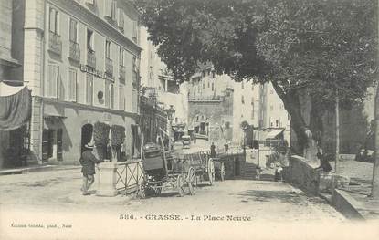 CPA FRANCE 06 "Grasse, La Place Neuve"