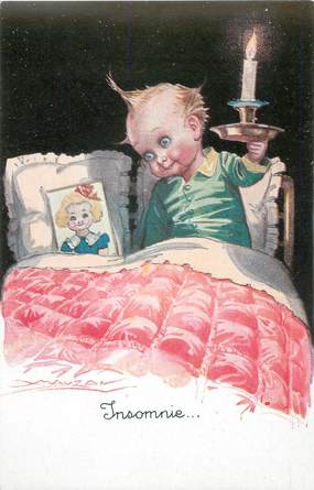 CPA MAUZAN "Insomnie"