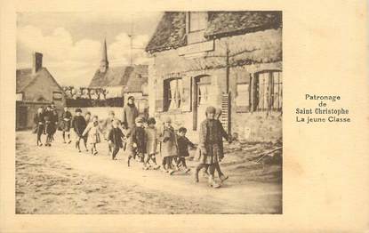 CPA FRANCE 28 "Chateaudun, la Maîtrise de Saint Christophe, Messe de Jeanne d'Arc, 1928, Patronage"